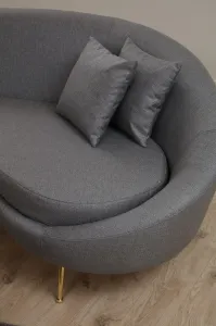 Trojmiestna pohovka Eses - Dark Grey