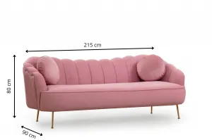 Trojmiestna pohovka Istiridye - Rose