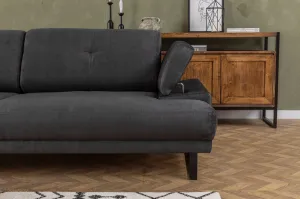 Hanah Home Třímístná pohovka Mustang 239 cm antracitová