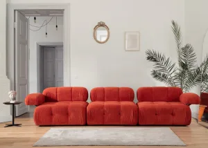 Trojmiestna pohovka Doblo 3 Seater ( L1-O1-1R) - Red