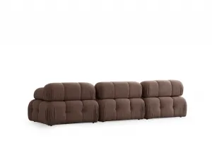 Hanah Home Modulová pohovka Doblo I 315 cm hnědá