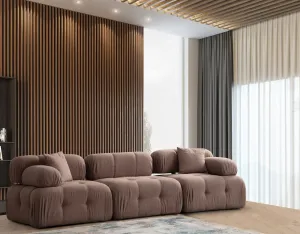 Hanah Home Modulová pohovka Doblo I 315 cm hnědá