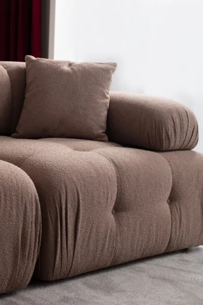 Hanah Home Modulová pohovka Doblo I 315 cm hnědá