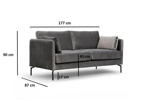 Dvojmiestna pohovka Sino 2 Seater