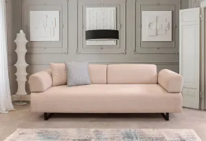 Hanah Home Třímístná pohovka Infinity 220 cm béžová