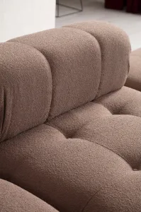 Trojmiestna pohovka Doblo 3 Seater ( L1-Pouffe-1R) - Cappucino