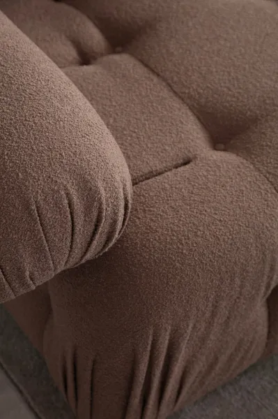 Trojmiestna pohovka Doblo 3 Seater ( L1-Pouffe-1R) - Cappucino