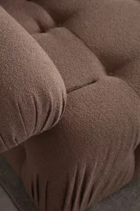 Trojmiestna pohovka Doblo 3 Seater ( L1-Pouffe-1R) - Cappucino