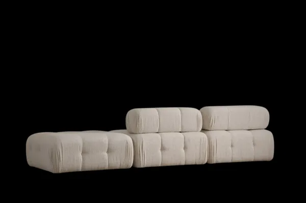 Hanah Home Modulová pohovka Doblo III 315 cm krémová