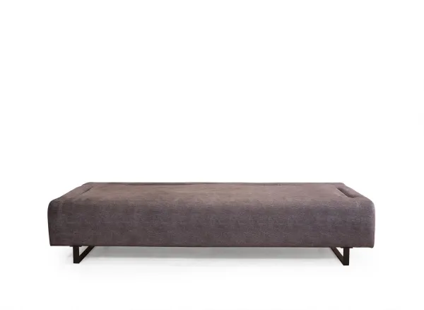 Hanah Home Třímístná pohovka Infinity 220 cm se stolkem antracitová
