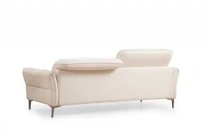 Hanah Home Třímístná pohovka Costor 230 cm krémová