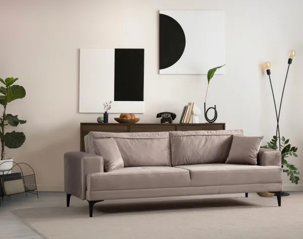 Trojmiestna pohovka Astana 3 Seater - Beige