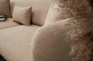Trojmiestna rozkladacia pohovka Simena - Beige