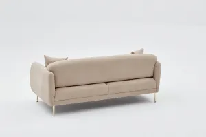 Trojmiestna rozkladacia pohovka Simena - Beige