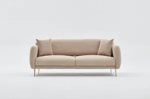 Trojmiestna rozkladacia pohovka Simena - Beige
