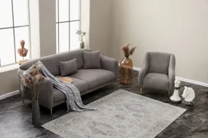 Trojmiestna rozkladacia pohovka Simena - Grey