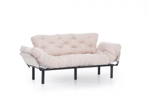 Trojmiestna rozkladacia pohovka Nitta Triple - Cream