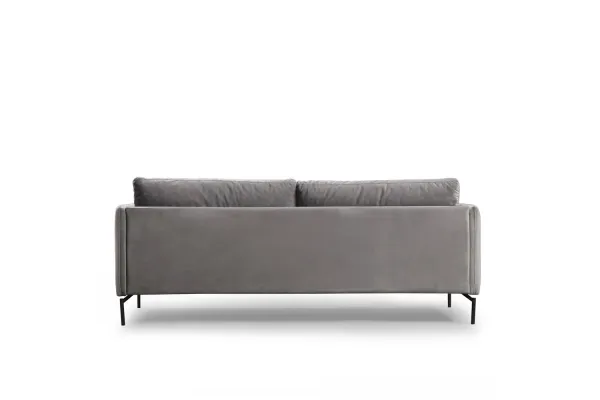 Hanah Home Třímístná pohovka Sino 217 cm šedá