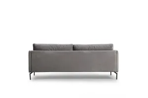 Hanah Home Třímístná pohovka Sino 217 cm šedá