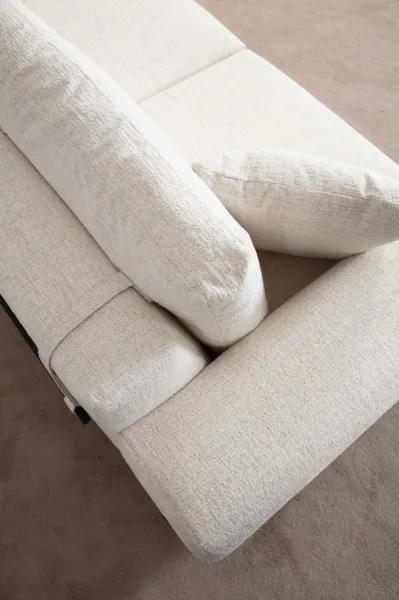 Trojmiestna pohovka Eti Oak 3 Seater - White