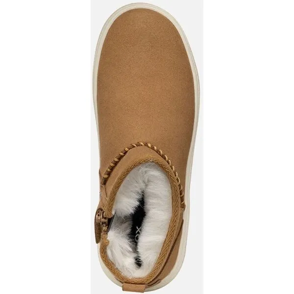 Light Brown Girls Ankle Boots Geox Theleven - Girls