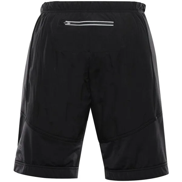 ALPINE PRO WERMA Dámske outdoorové krátke nohavice, čierna, veľkosť