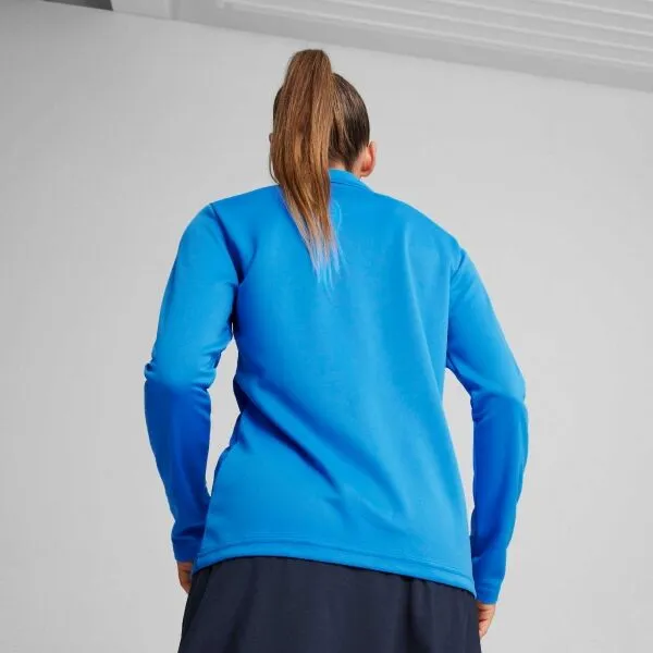 Puma TEAMGOAL TRAINING 1/4 ZIP TOP W Dámske športové tričko, modrá, veľkosť