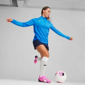 Puma TEAMGOAL TRAINING 1/4 ZIP TOP W Dámske športové tričko, modrá, veľkosť