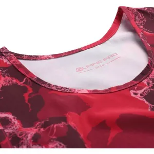 ALPINE PRO COLEENA 2 Dámske outdoorové šaty, ružová, veľkosť