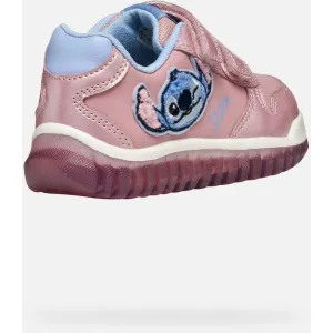 Girls First Steps Geox Lightyloo Pink - Girls