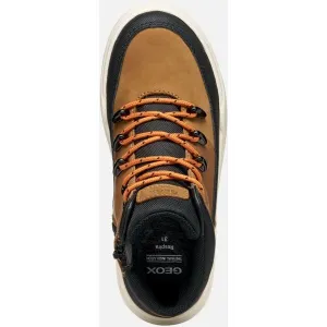 Light Brown Boys' Ankle Boots Geox Bunshee ABX - Boys