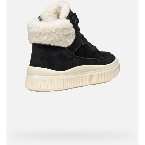 Black Girls Geox Laquinny WPF Sneakers - Girls