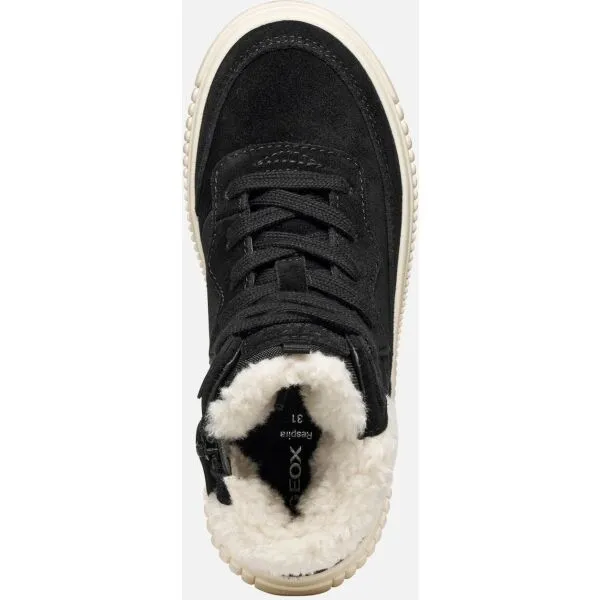 Black Girls Geox Laquinny WPF Sneakers - Girls