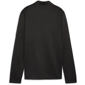 Puma TEAMGOAL TRAINING 1/4 ZIP TOP W Dámske športové tričko, čierna, veľkosť