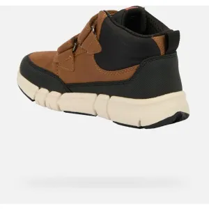 Brown Boys' Ankle Boots Geox Flexyper Boy - Boys