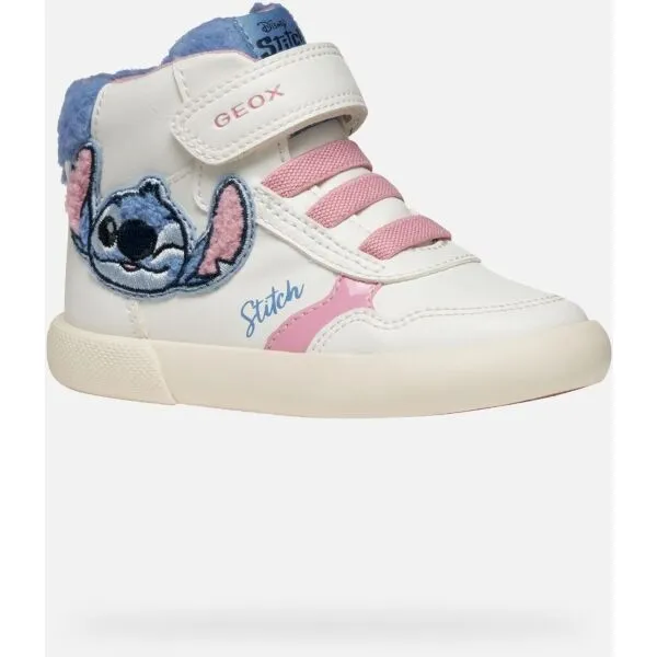 Girls First Steps Geox Gisli White - Girls