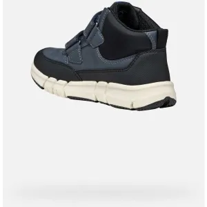 Dark blue boys' ankle boots Geox Flexyper - Boys