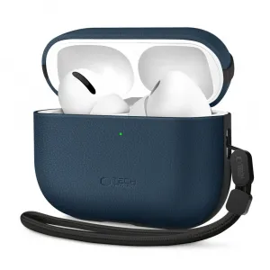 Tech-Protect NaturalFit, Apple AirPods Pro 3, tmavomodré
