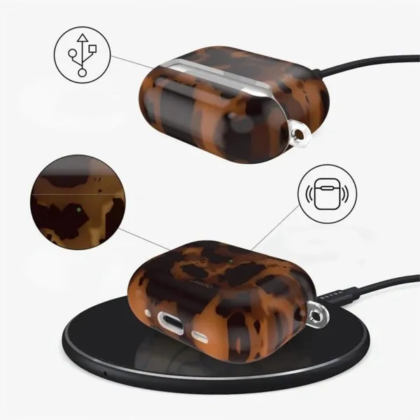 Tech-Protect Lamano, Apple AirPods 4, panter