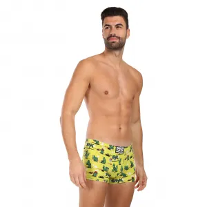 Pánske boxerky Styx art klasická guma kaktusy (Q1351) M, trenky