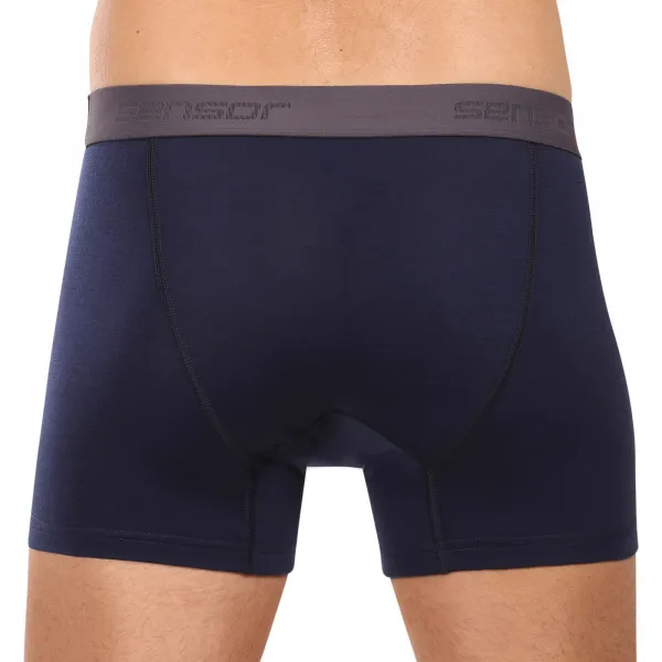 Pánske boxerky Sensor Active merino modré (25200027) M, trenky