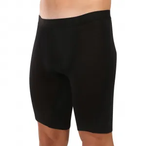 Pánske boxerky Sensor Air Long merino čierne (23200015) M, trenky