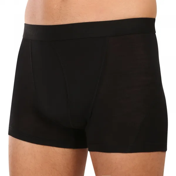 Pánske boxerky Sensor Air merino čierne (23200012) L, trenky