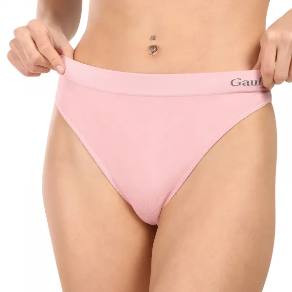 6PACK dámske tangá Gaubert viacfarebné (GBTW-3104/mix) S/M