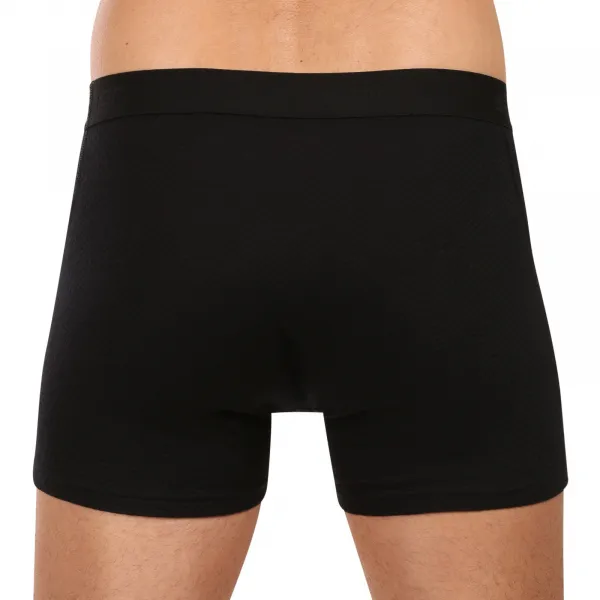 Pánske boxerky Sensor DF merino čierne (15100027) M, trenky