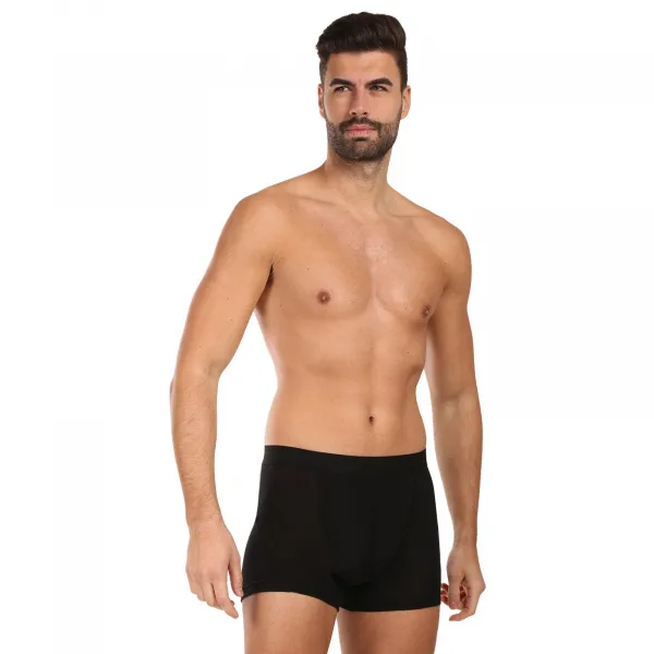 Pánske boxerky Sensor Air merino čierne (23200012) L, trenky