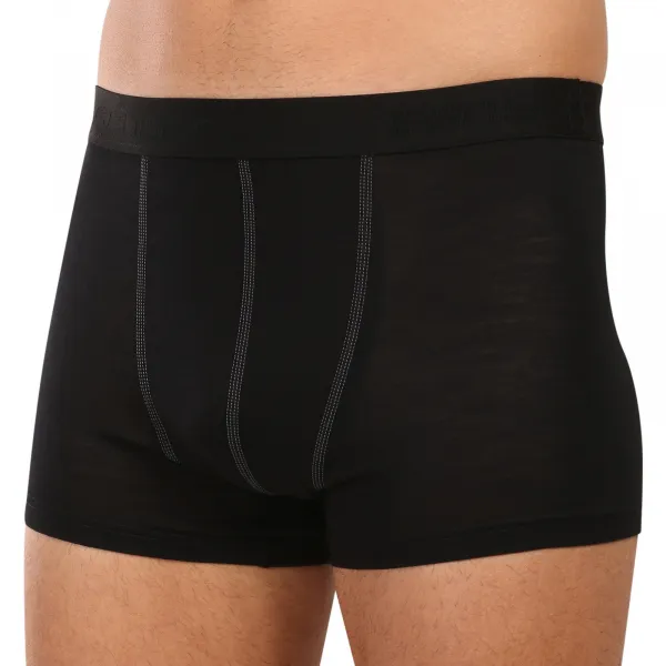 Pánske boxerky Sensor Active merino čierne (25200023) M, trenky