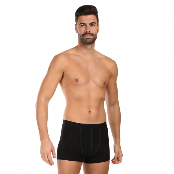 Pánske boxerky Sensor Active merino čierne (25200023) M, trenky