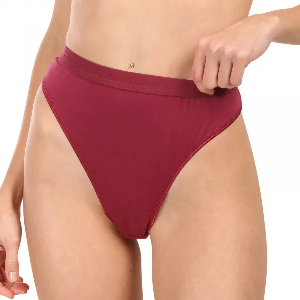 3PACK dámske tangá Benysøn viacfarebné (7204/mix) M