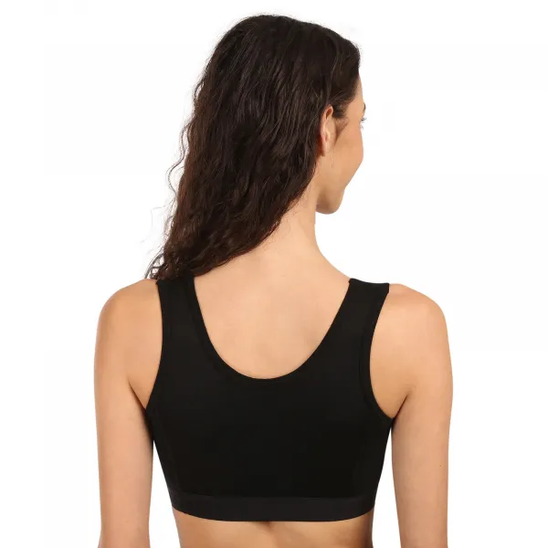 Dámska podprsenka Sensor Active merino čierna (17200024) M